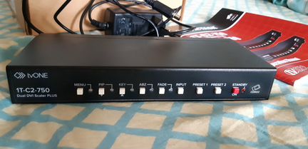 Tvone seamless DVI skaler (2 входа на один выход)
