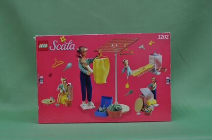 Lego Scala 3202 Девушка в постирочной (новый)