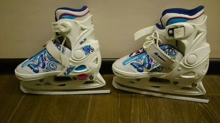 Коньки детские Nordway р.30-33, раздвижные