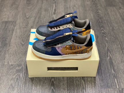 Кроссовки Travis Scott x Nike Air Force 1 low cact