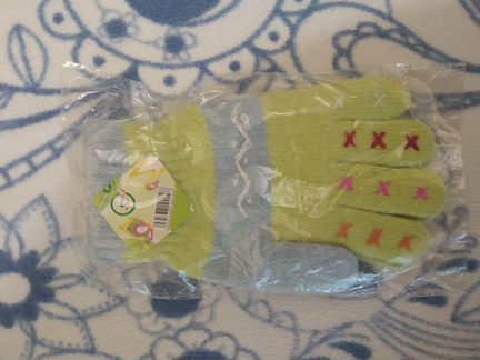 Детские перчатки на девочку