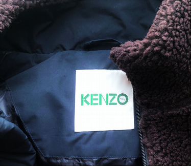 Kenzo, оригинал, стильная куртка бомбер, тёплая