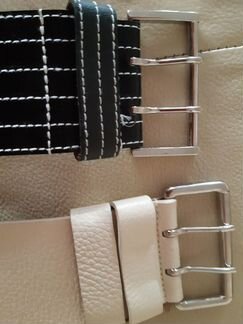 Кожаные ремни фирмы furla (произ-во Италия)