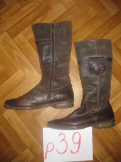 Женские зимние сапоги размер 39 нат мех, нат кожа