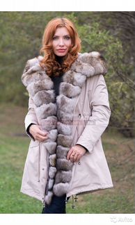 Парка с мехом