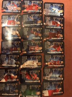 Карточки футболистов