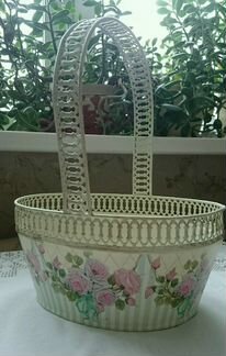 Корзинка декупаж