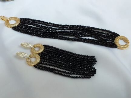 Серьги и браслет напрокат