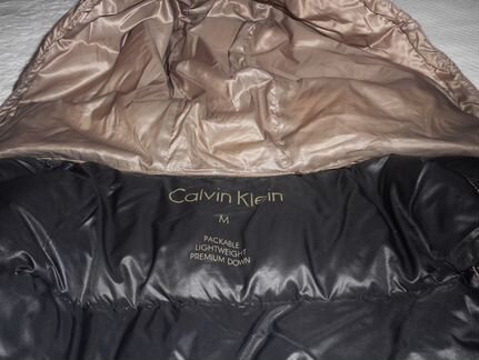 Calvin klein куртка, нат.пух (витринный экземпляр)