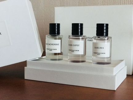 Набор мини-ароматов 3*7,5 Dior. Эксклюзивы