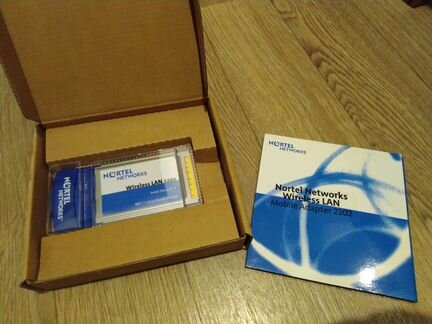 WiFi адаптор pcmcia Wireless LAN 802.11 a/b/g