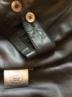 Плащ кожаный christ, Германия