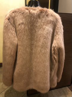 Шуба из эко меха