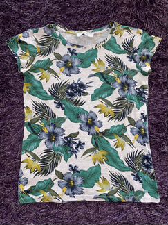 Широкие вельветовые брюки и топ