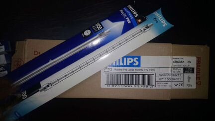 Галогенные лампы Philips, Halogen haloline R7s 500