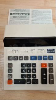 Калькулятор casio FN-20, япония