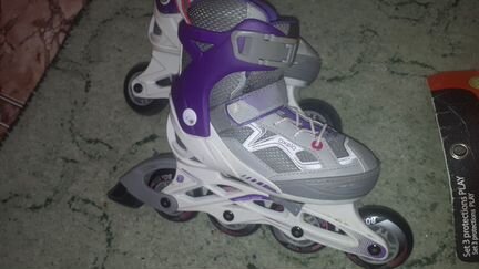 Ролики детские на 6 размеров, защита, поильник