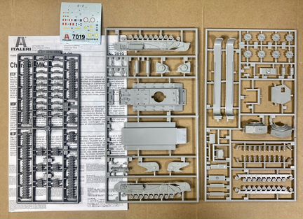 Модель танка Mk.III «Churchill» 1/72 Italeri 7019