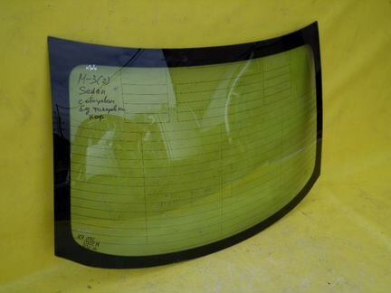 Стекло заднее Мазда 3 BL 2009-13г Седан оригинал