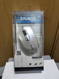 Мышь оптическая Zalman ZM-M130C USB white