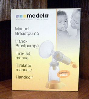 Ручной молокоотсос Medela, Швейцария. Новый