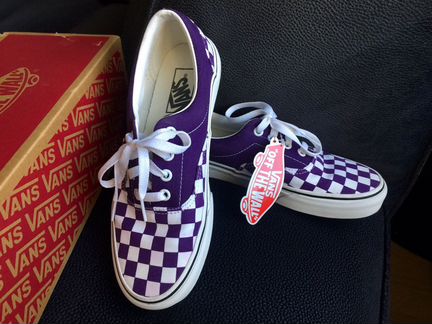 Кеды оригинальные vans 38 шашечки