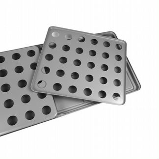 Крышка поддона гидропоники 1250x550 30 отв. 55 мм