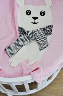 Плед для новорожденных Мишка