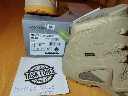 Lowa Zephyr MID GoreTex - Цвет Desert, размер 42EU