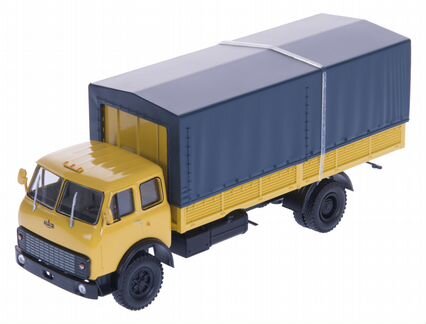 Маз-53352 с тентом (1977-1990), желтый