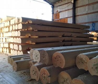 Бревно оцилиндрованное