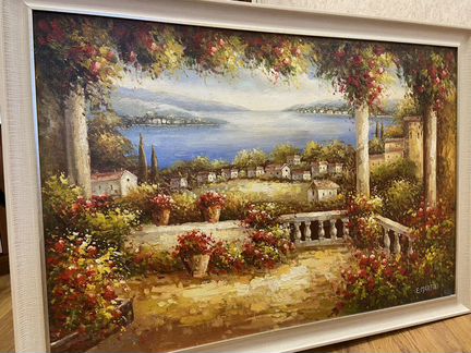 Картина маслом на холсте из Италии