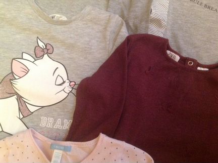 Кофточки, джемперы. Zara, H&M, Gap. 98-104 см