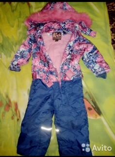 Зимний комбинезон на девочку 18 месяцев