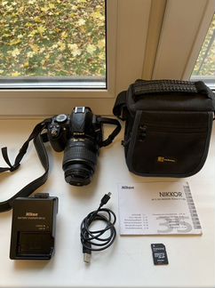 Зеркальный фотоаппарат nikon d3100