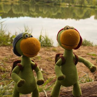 Вязанная игрушка ручной работы