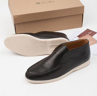 Ботинки Loro Piana кожаные