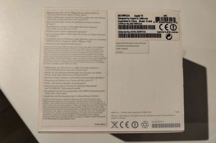 Apple tv 3 a1469 как новая