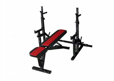 Скамья для жима со стойками