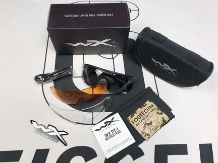 Стрелковые противоосколочные очки PT-1 от wiley X