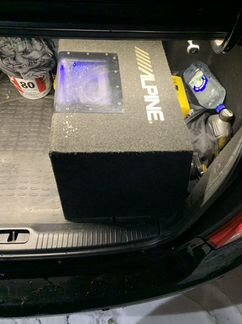 Сабвуфер Alpine SBG -1244BP