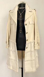 Chanel Limited Подиумное кожаное Пальто оригинал