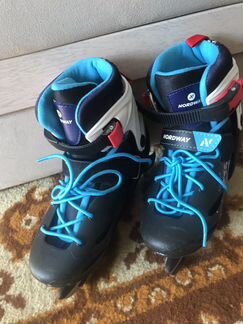 Коньки детские Nordway раздвижные р.34-37