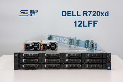 Dell R720xd 12LFF 2x E5-2680v2 384 GB