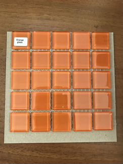 Мозаика оранжевая
