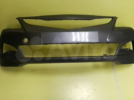 Бампер перед. Hyundai Solaris с14г. /карбон SAE