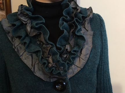 Пальто шерстяное