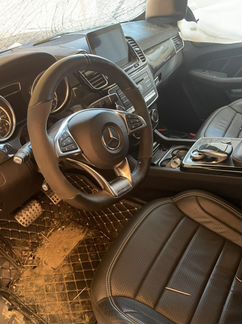 Mercedes-Benz GLE-класс AMG 5.5 AT, 2016, битый, 100 000 км