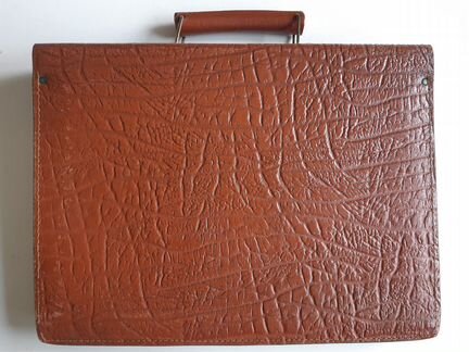 Раритетный кожаный портфель