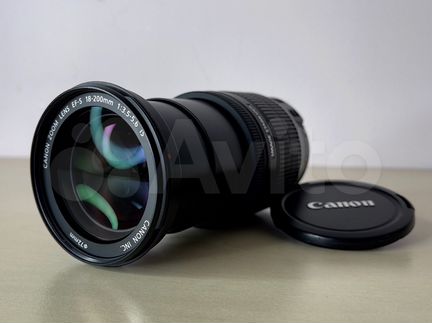 Обьектив Canon EFS 18-200 mm (Image Stabilizer)